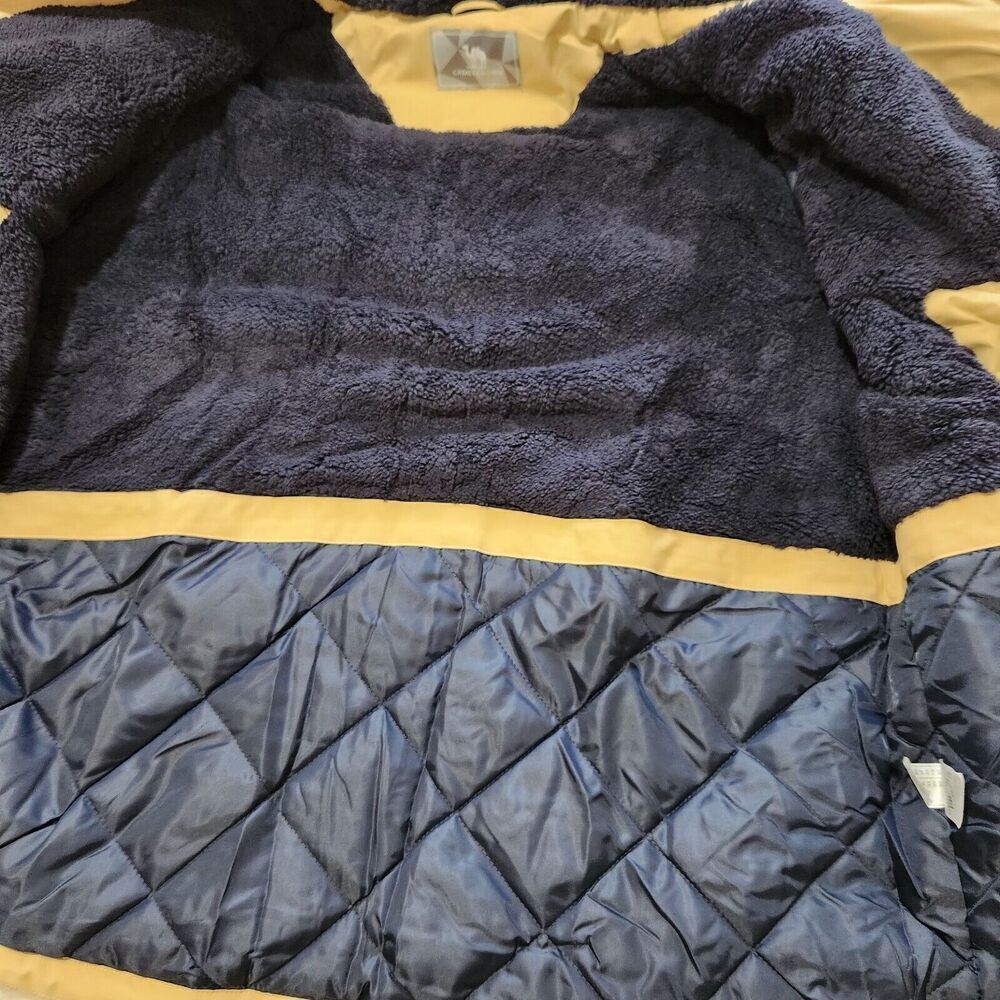 Camel Crown Mens ski Jacket Size XXL color Khaki Hooded Warm - Picture 7 of 16